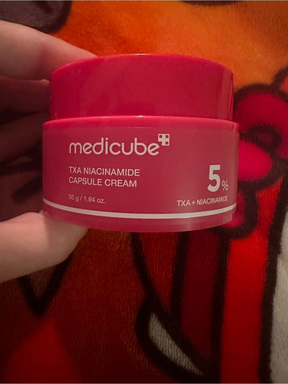 Medicube TXA Niacinamide Capsule Cream 5% – Pink Brightening Moisturizer NEW !